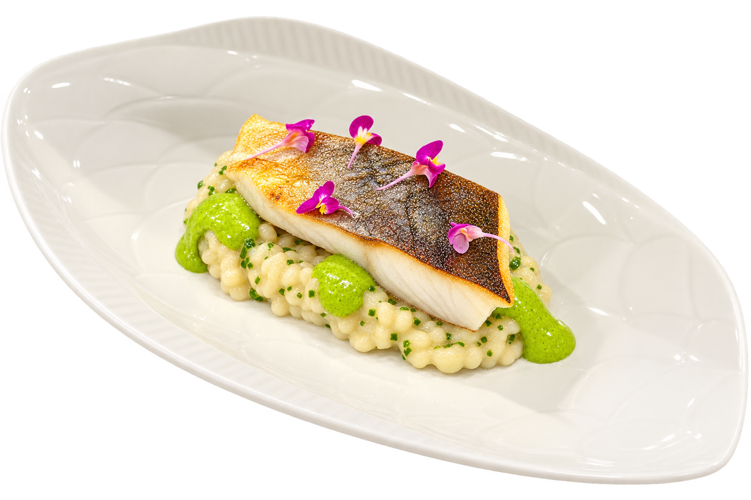 Plated Prime Fish